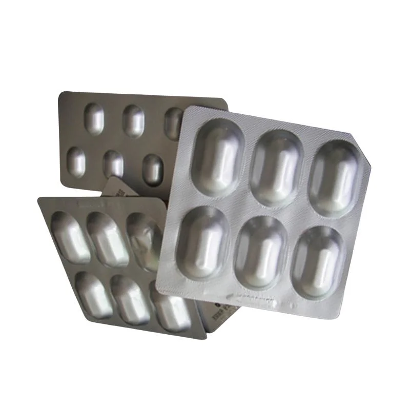 Pill Blister Packaging Cold Forming Alu Alu Foil for Drug Useprinted Foil Rolls Blister Foil Blister Foil Pack Cold Stamping Pharma Aluminum Foil Blister Pack